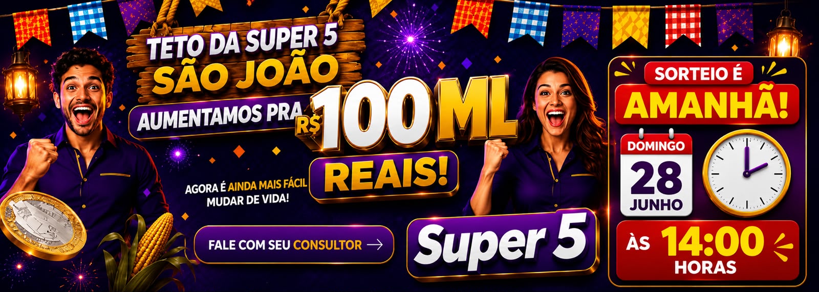 SUPER 5 são joão